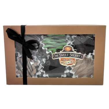 Gourmet Fudge Candy Gift Box 6 Flavors  Chocolate, Rocky Road