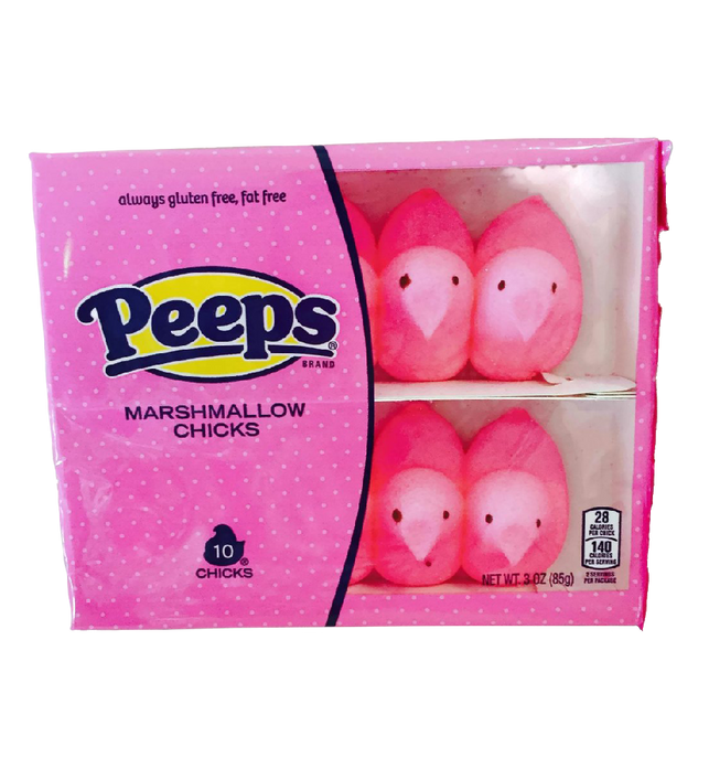 Peeps Marshmallow Chicks Includes Two Boxes